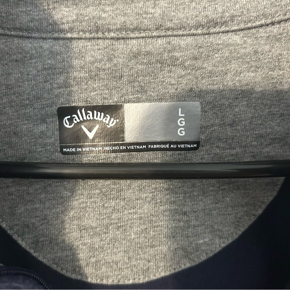 Callaway‎ Lightweight Quarter Zip Pullover, L - Picture 4 of 6
